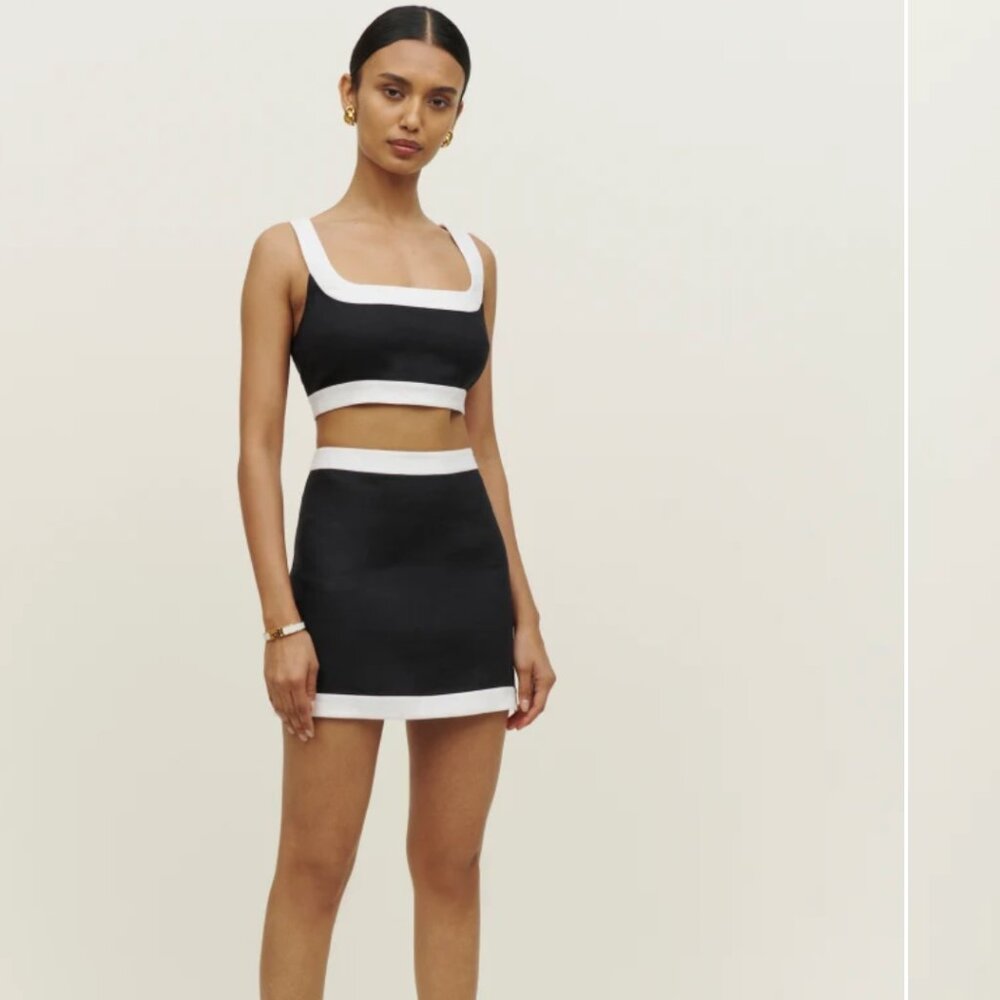 Reformation | Robbie Linen Two Piece | Size 4